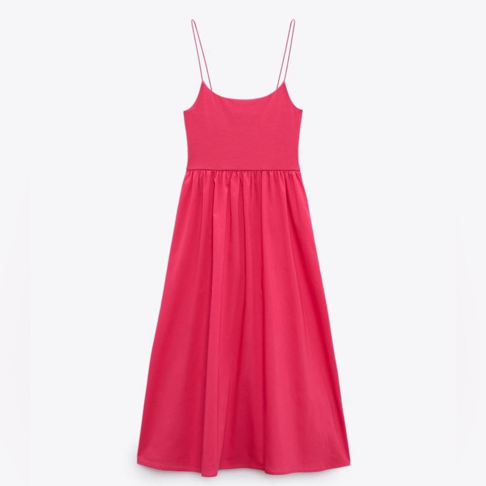 ZARA COMBINATION DRESS NWOT - Picture 6 of 11